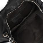 Рюкзак жен натуральная кожа GU 163-8385,  1отд,  3невш+3внут карм,  черный 243034