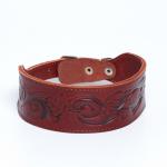 Ошейник двухслойный с тиснением