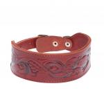 Ошейник двухслойный с тиснением