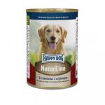 Happy Dog Natur Line Телятина с сердцем для собак, 0,41кг АГ