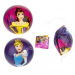 1TOY Disney Принцессы Бэль/Золушка мяч ПВХ, полноцветн, 15 см, 50 г.