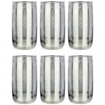 194-615 набор стаканов из 6 шт "графит ренесанс" 330 мл