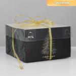 Коробка для капкейка Dark, 16 × 16 × 10 см