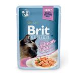 Brit Premium Пауч для взрослых кошек треска в соусе 85 г, 5048847