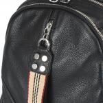 Рюкзак жен натуральная кожа OPI-707,  2отд,  4внеш,  5внут/карм,  черный 243247