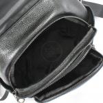 Рюкзак жен натуральная кожа OPI-8126,  1отд,  4внутр+4внеш/карм,  черный 243243