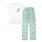 Пижама футболка и брюки для девочек «Симпл-димпл» р.134-158