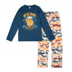 Пижама лонгслив и брюки для мальчиков «Симпл-димпл» р.134-158