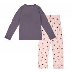 Пижама лонгслив и брюки для девочек «Симпл-димпл» р.134-158