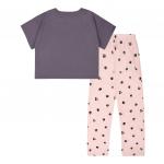 Пижама футболка и брюки для девочек «Симпл-димпл» р.134-158