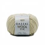 Пряжа GAZZAL Wool 115 моток, 50 г