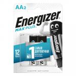 Energizer MАХ Plus Батарейки 2шт, тип АA, "Alkaline" щелочная, BL