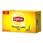 Lipton Yellow Label Черный чай в пакетиках, 50 шт