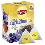 Lipton Blue Fruit Tea черный чай в пирамидках, 20 шт.