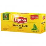 Lipton Yellow Label Черный чай в пакетиках, 25 шт