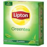 Lipton Classic Зеленый чай в пакетиках, 100 пак.