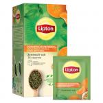 Lipton Солнечная легкость Зеленый чай в пакетиках, 25 шт