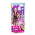 Barbie®  Кукла Няня в лосинах с малышом и аксессуарами