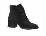 Z21021-02-1V черный (Текстиль/Байка) Ботинки женские