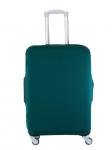 Чехол для чемодана Monblick Crown, темно-зеленый, L