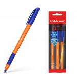 Ручка шариковая ErichKrause® U-109 Orange Stick&Grip 1.0, Ultra Glide Technology, цвет чернил синий (в пакете по 3 шт.)