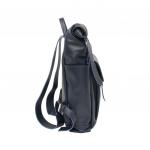 Кожаный рюкзак для ноутбука Eliot Dark Blue