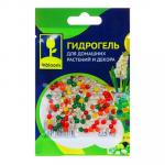 INBLOOM Гидрогель для домашних растений и декора "Шарики Разноцветные", полимерный материал