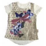 1528-2 Футболка для девочек Zeki Bebe