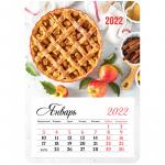 Календарь отрывной на магните 95*135 мм склейка OfficeSpace Mono - Sweet dessert, 2022 г., 319872