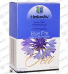 Чай HELADIV  BLUE FIRE (чёрный с васильком) круглая туба