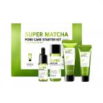 Super Matcha Pore Care Starter Kit Набор миниатюр с Матча (4 предмета)                      (42мл+42мл+30мл+10мл)