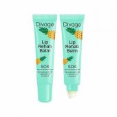 Divage Бальзам Для Губ Lip Rehab Balm Ж  Бальзам для губ lip rehab balm с ароматом ананаса