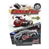 1TOY CrashFest Boxer машинка 2в1инерционная, разборная, 10 см.