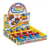 Набор инерц.машинок 12 штук Mini 1F Racing 3 вида, BOX 32*31*7см, арт.689М