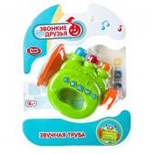 Игрушка пласт. на бат.,Труба Звонкие друзья  Play Smart, PVC16,5x5,5x22см,   Б85887