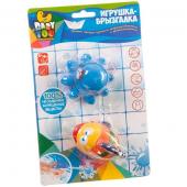 Игровой набор для купания с брызгалкой, Bondibon, рыбка, осьминог, CRD, арт. 6201