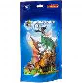 Набор животных динозавров 8 шт. 2,5-5", BONDIBON "Ребятам о Зверятах", РАС 15х23 см"