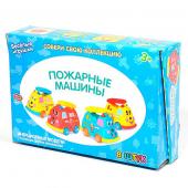 Пожарная машина, 8 шт., Play Smart BOX 35х24х6,5 см.