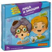 Игры на липучках BONDIBON. Лица и эмоции. ВВ3962