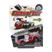 1TOY CrashFest Rabbit машинка 2в1инерционная, разборная, 10 см.