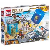 Констр. ENLIGHTEN пласт. Police, 296 дет., 3 фигурки, BOX