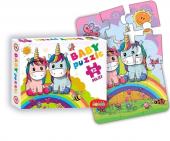 Пазлы Baby Puzzle Радужные единороги