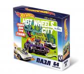 Пазл 64эл Hot Wheels Город