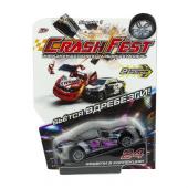 1TOY CrashFest Ghost Racer машинка 2в1инерционная, разборная, 10 см.