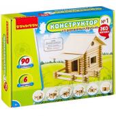 Конструкторы Bondibon Конструктор из деревянных брусьев №1, BOX 26x7x21 см