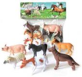 Набор домашних животных Farm animal, 13-16см, 7шт. A163