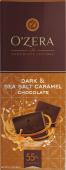 Шоколад OZera Dark&Sea salt caramel 90г горький