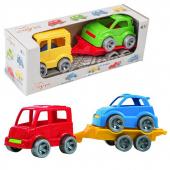 Арт.39541 Набор авто "Kid cars Sport" 3 эл. (Автобус + гольф) 25х8х8,5см