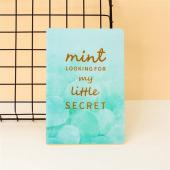 Тетрадь My little secret green mix