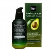 Farmstay Питательная сыворотка с экстрактом авокадо Real Avocado Nutrition Oil Serum 100 мл